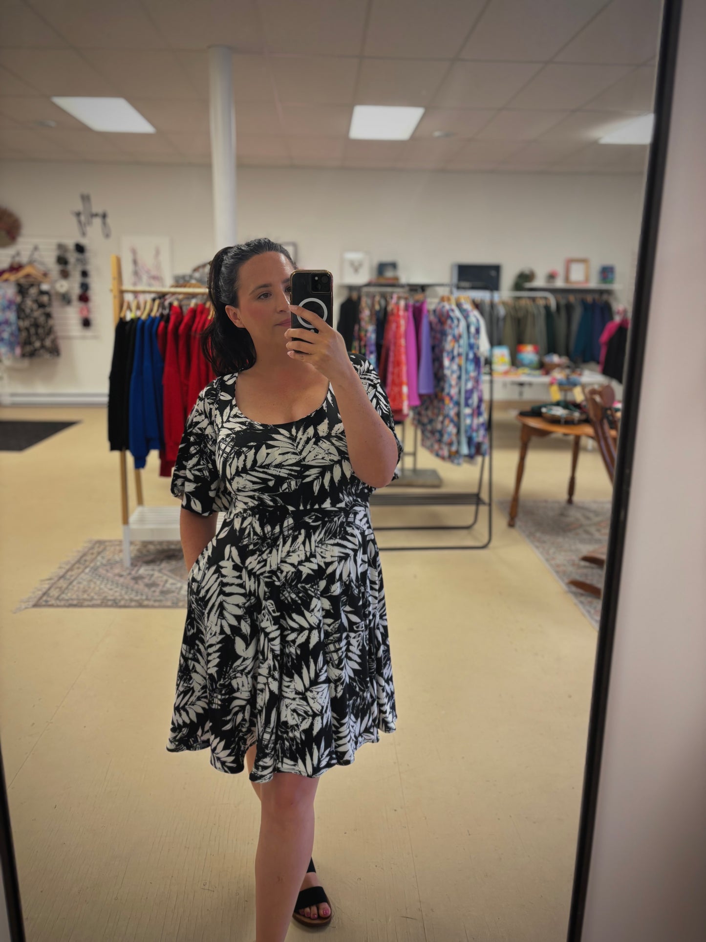 Flutter Sleeve Fit & Flare