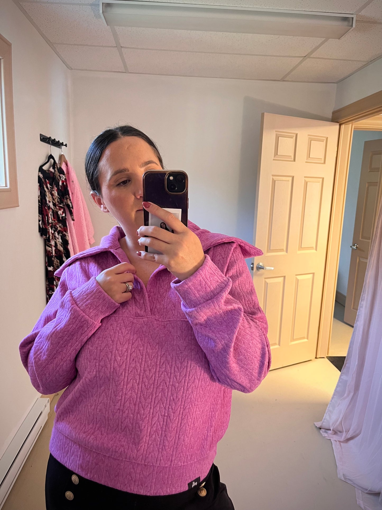 The Bride Sweater | Pink Cableknit