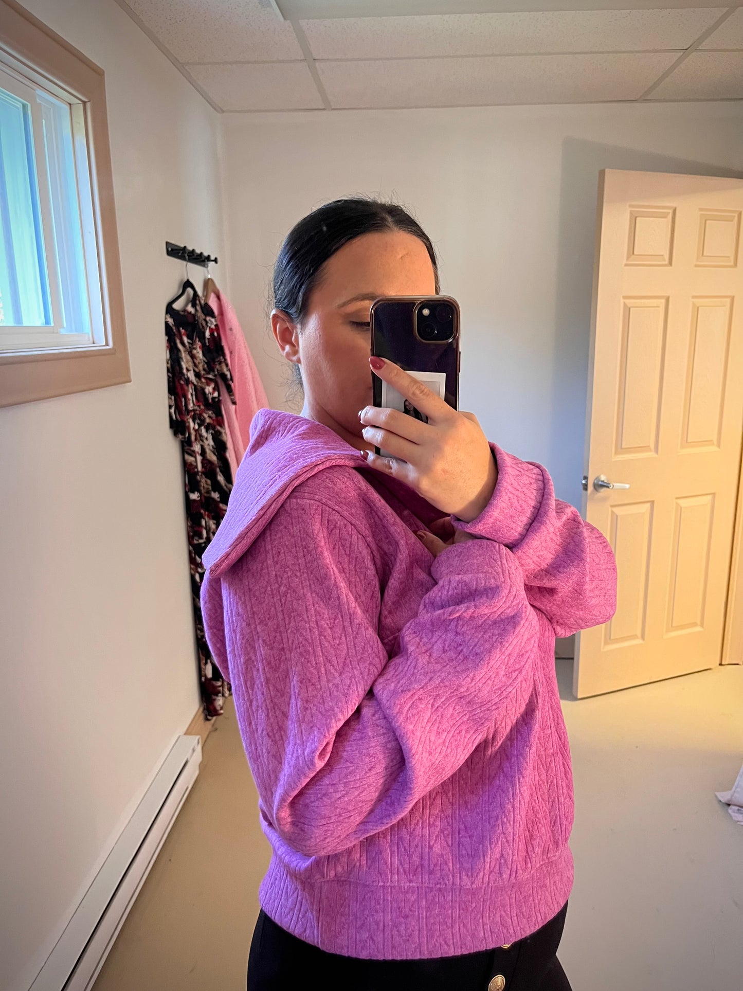 The Bride Sweater | Pink Cableknit