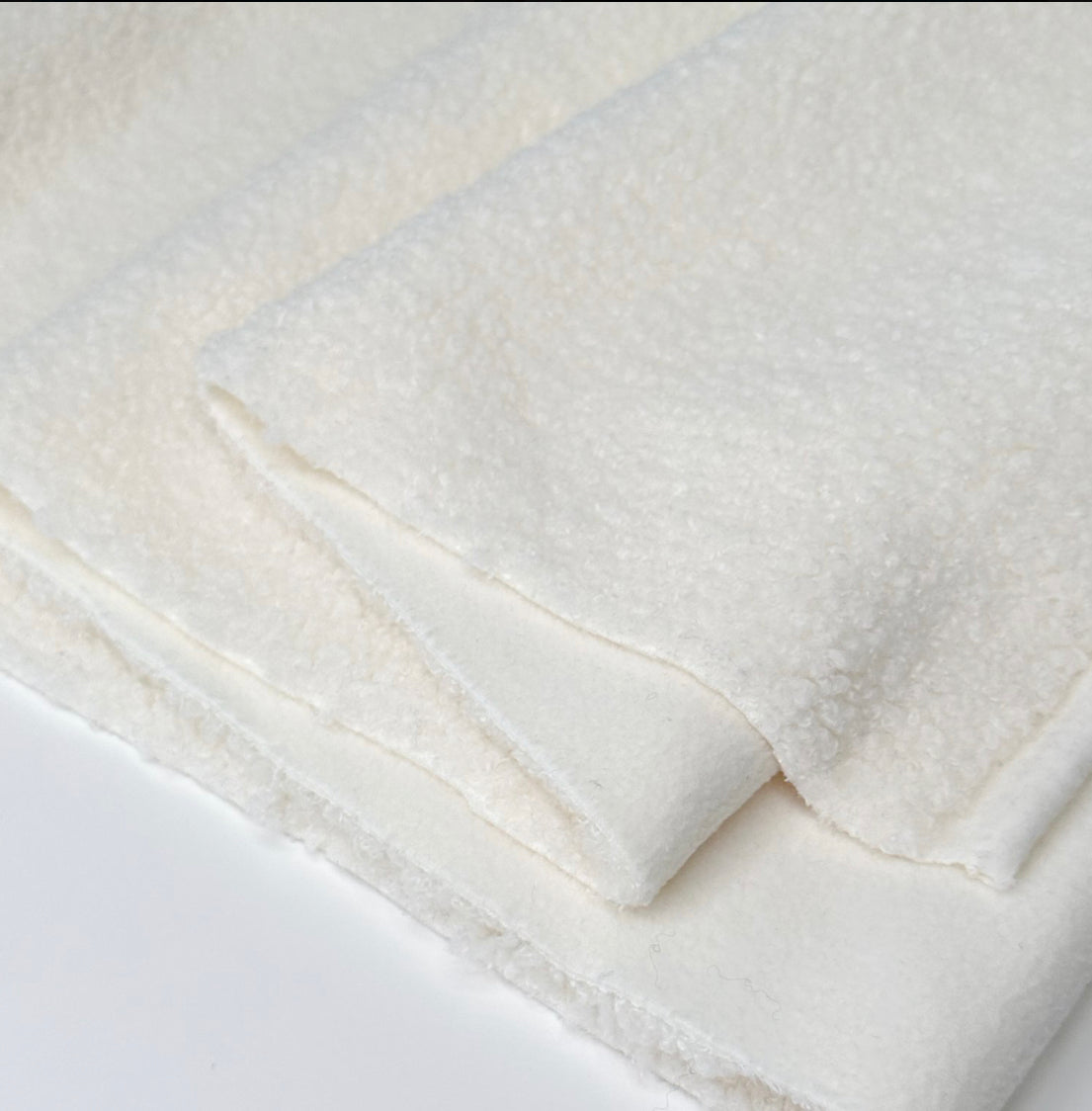 Teddy Fleece Pullover - Ivory