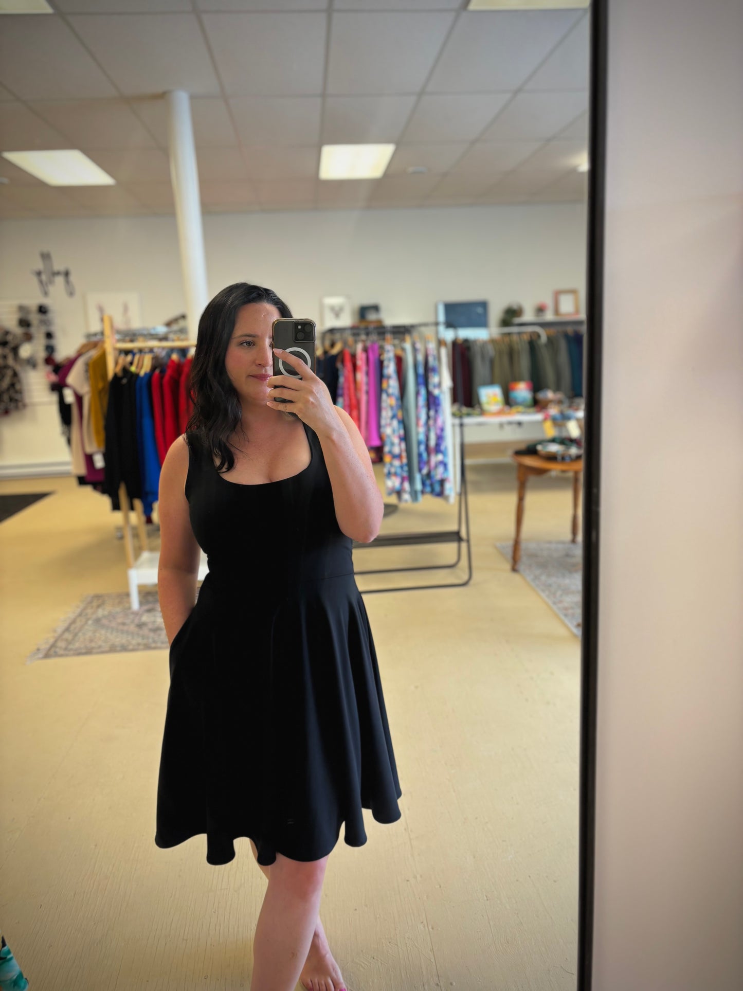 Black Fit & Flare