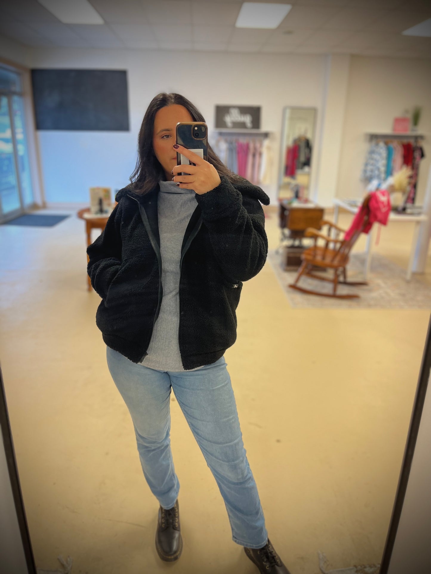 Teddy Bomber Jacket