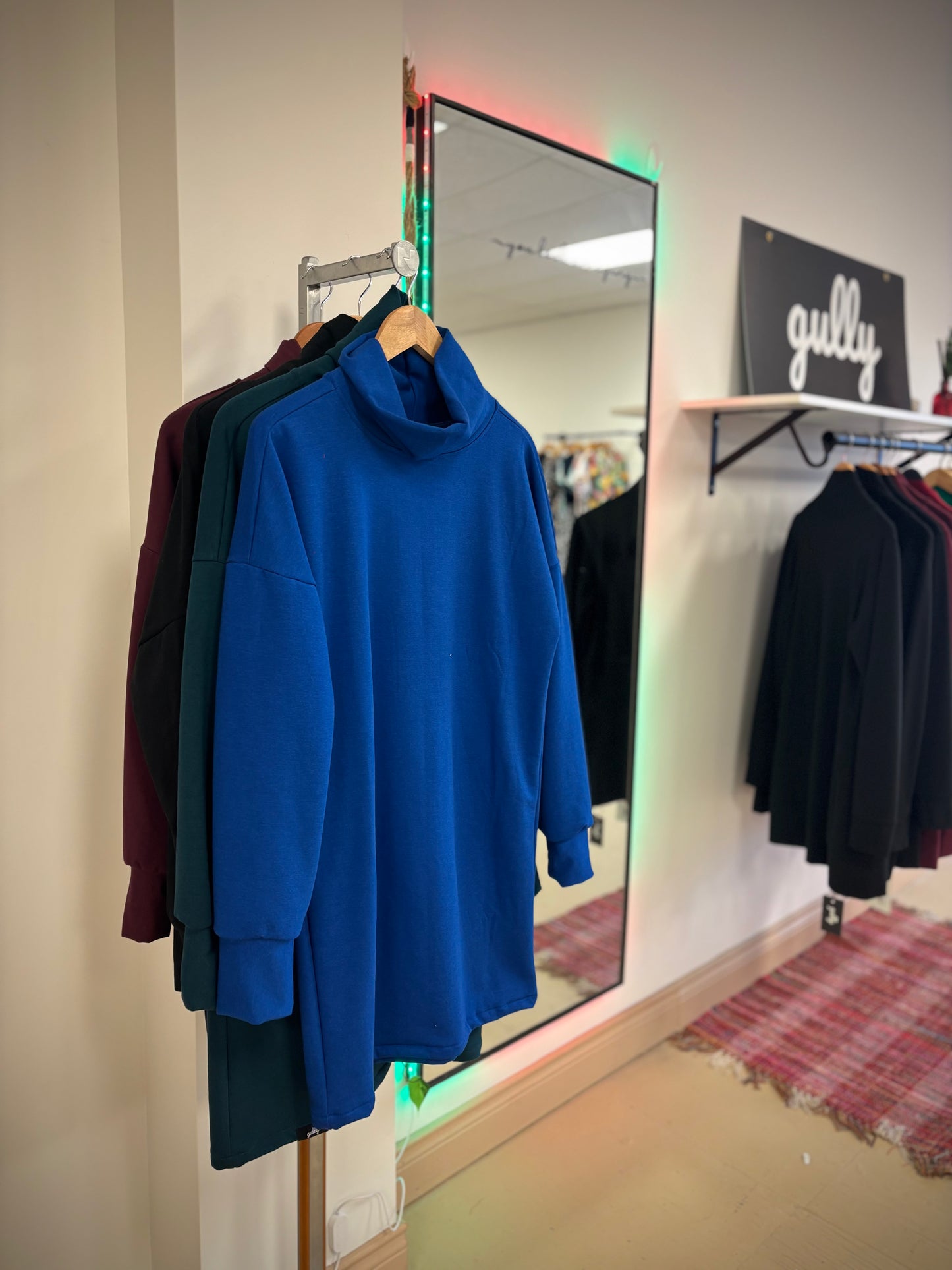 The Netta Sweater Dress | Royal Blue