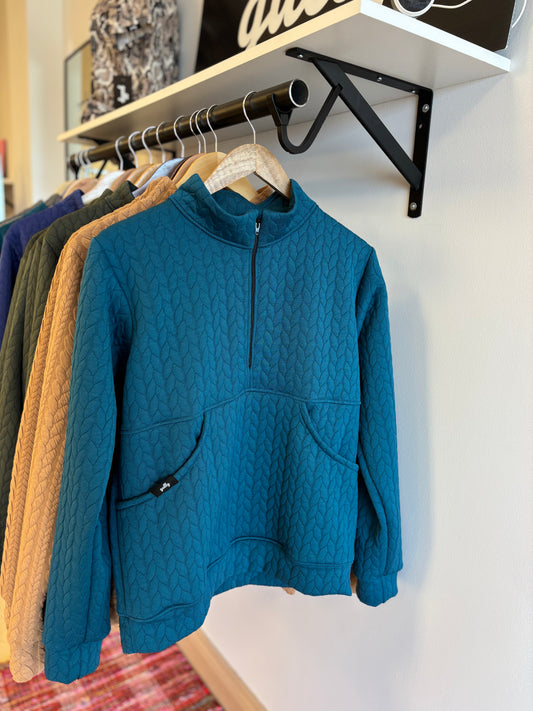 The Bridget 1/4 zip | Jewel