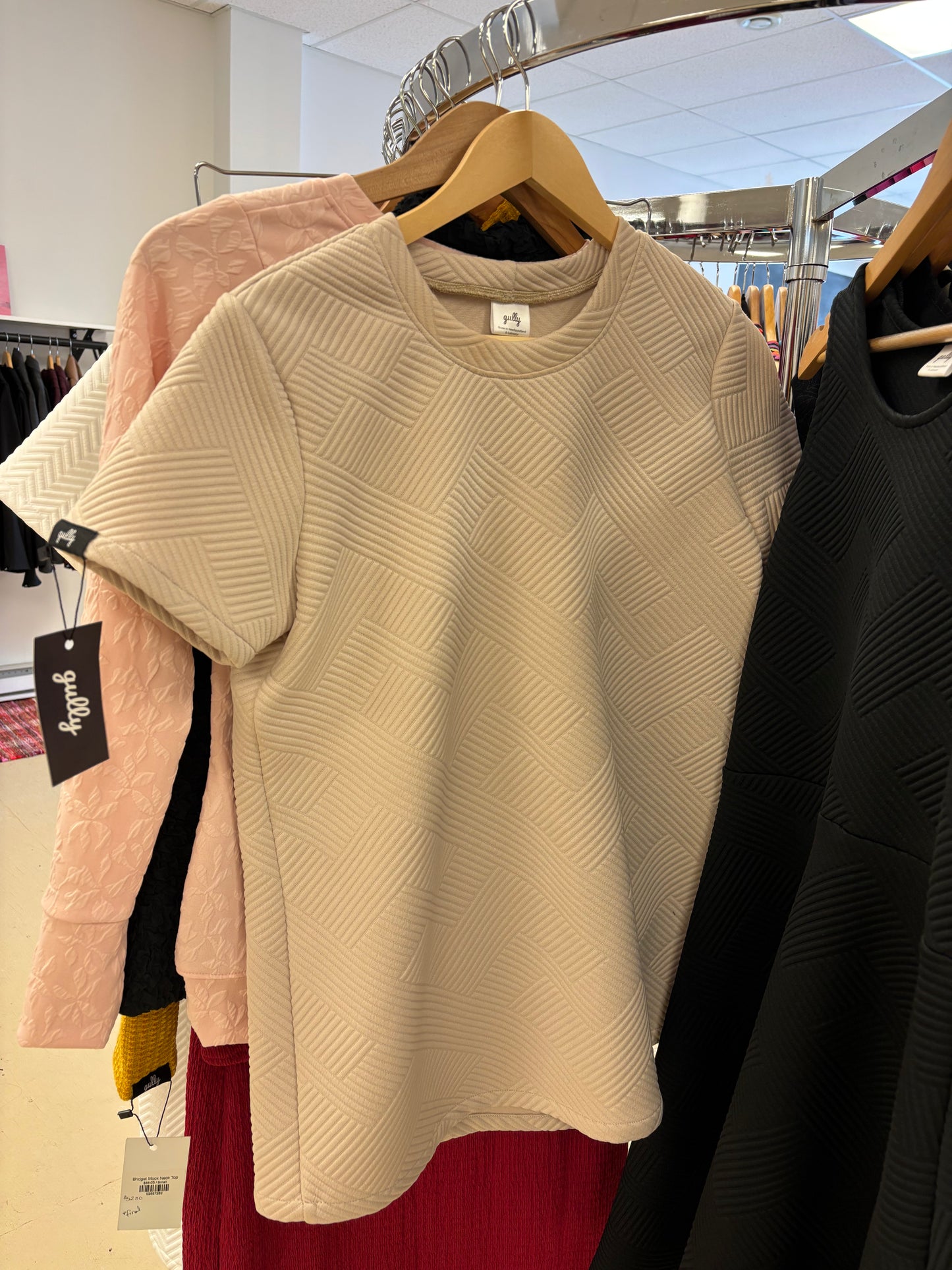 Crew Tee | Beige