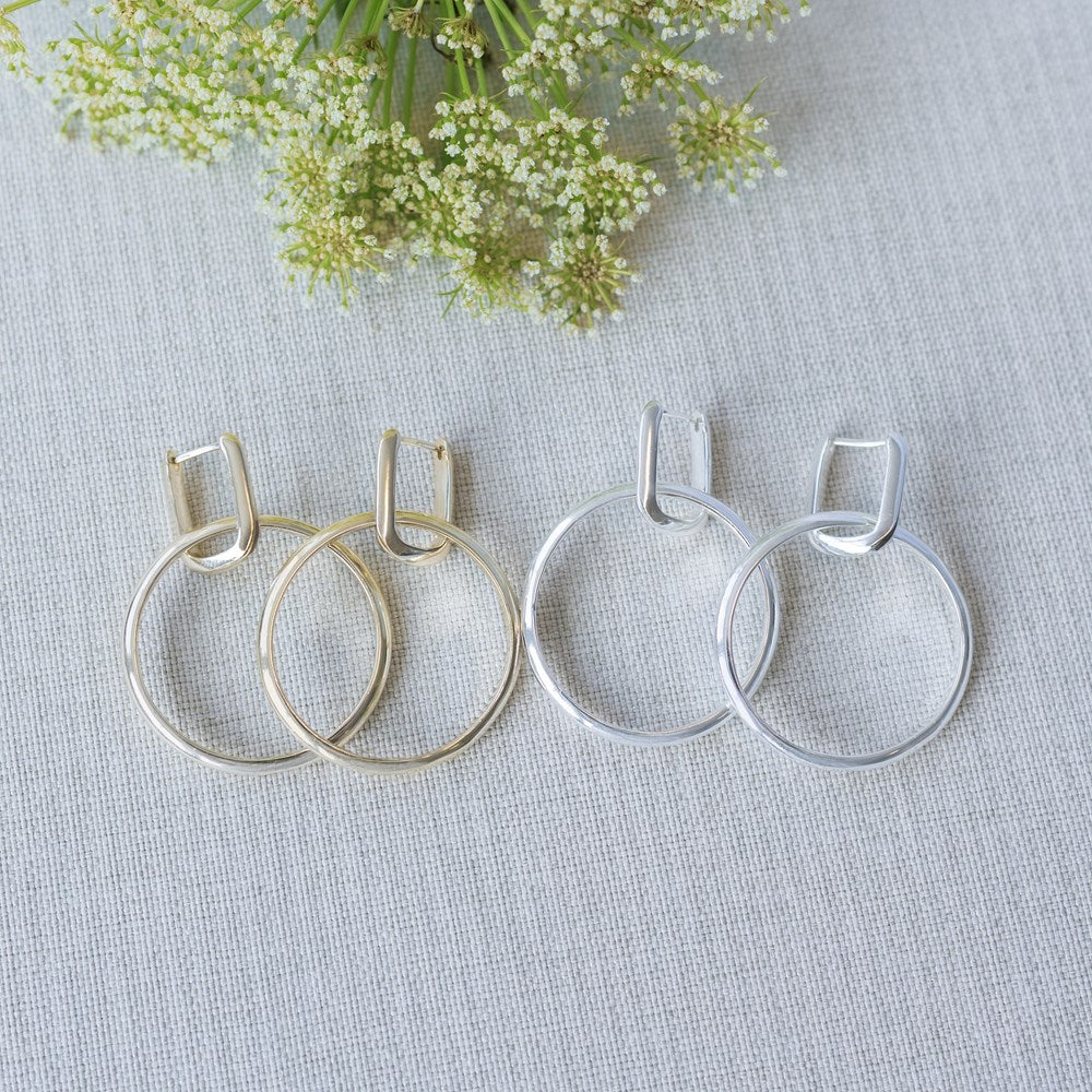 Twofold Earrings - Circle