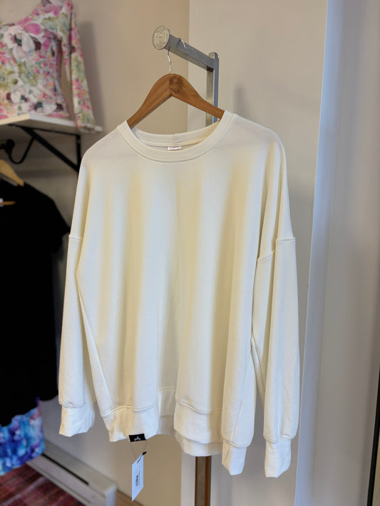Cream Bamboo Crew