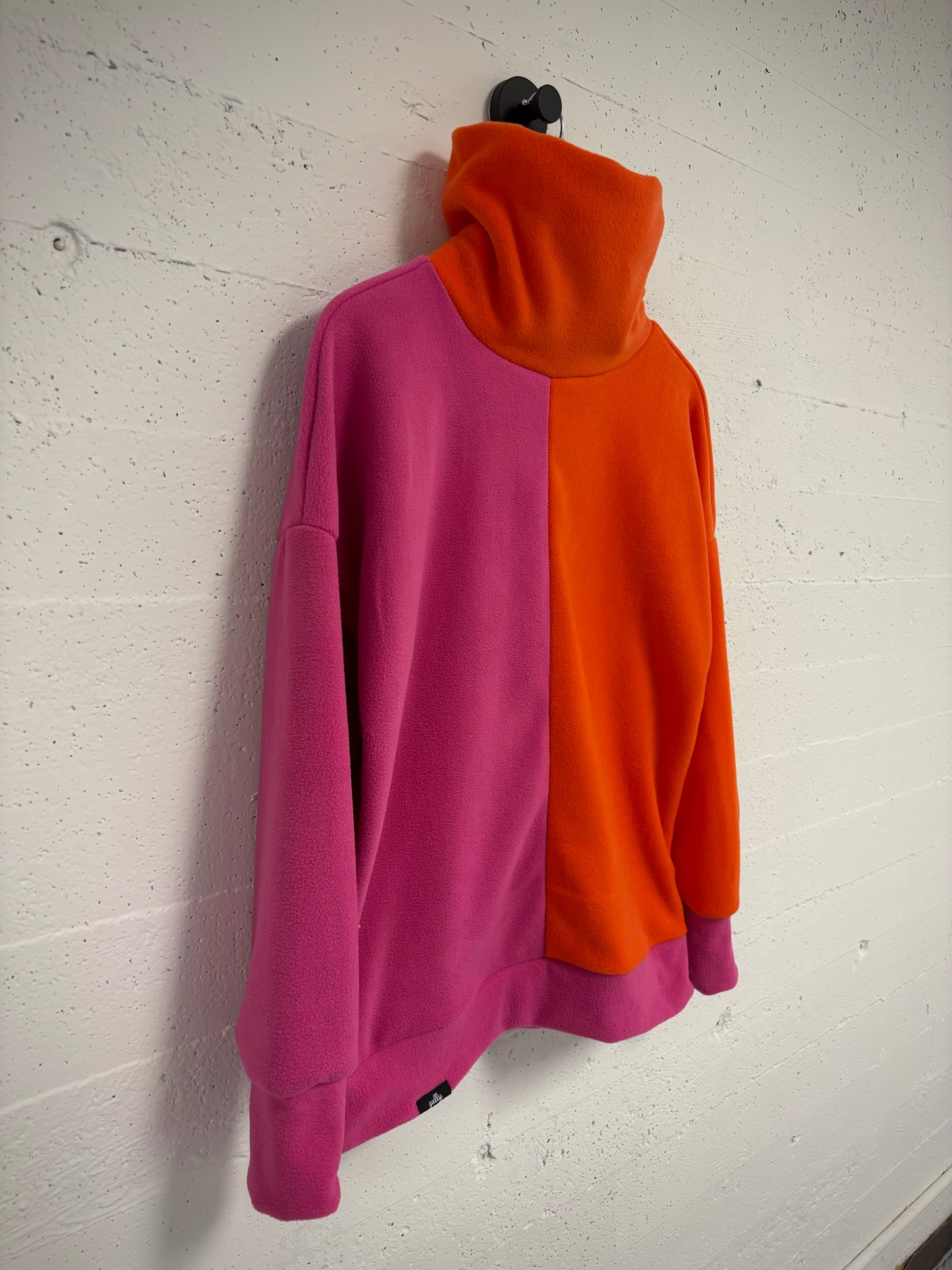 Pink&Orange Fleece Pullover