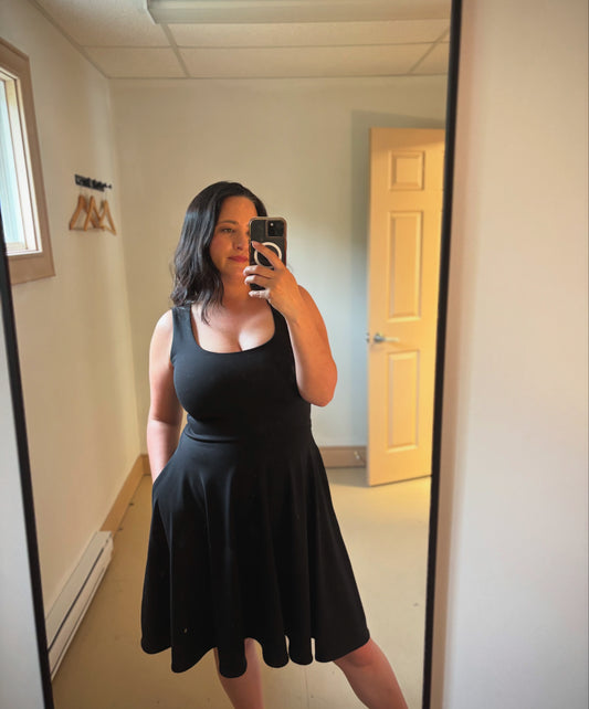 Black Fit & Flare