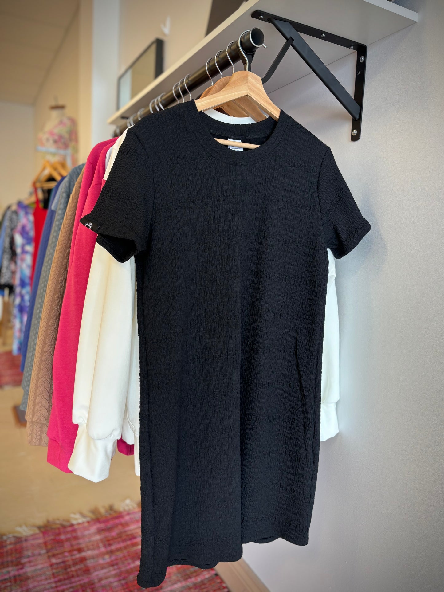 T Shirt Dress - black