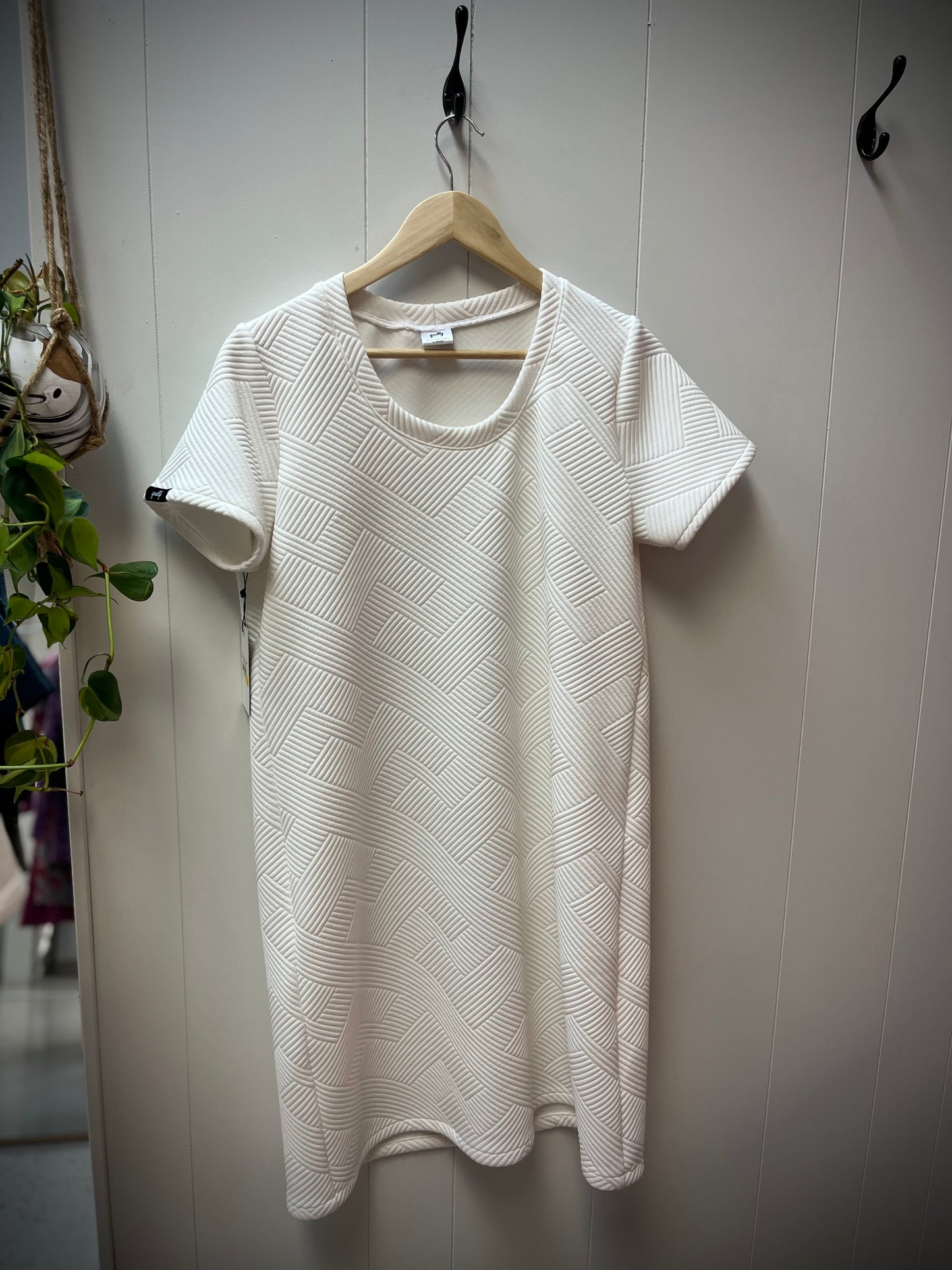 T shirt Dress - Cream