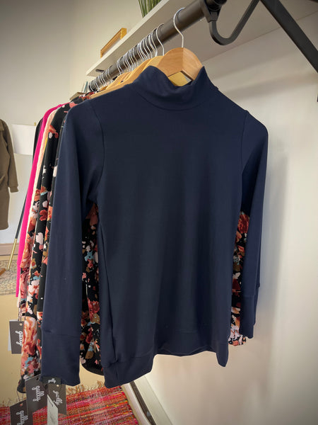 Mock Neck Bridget Top