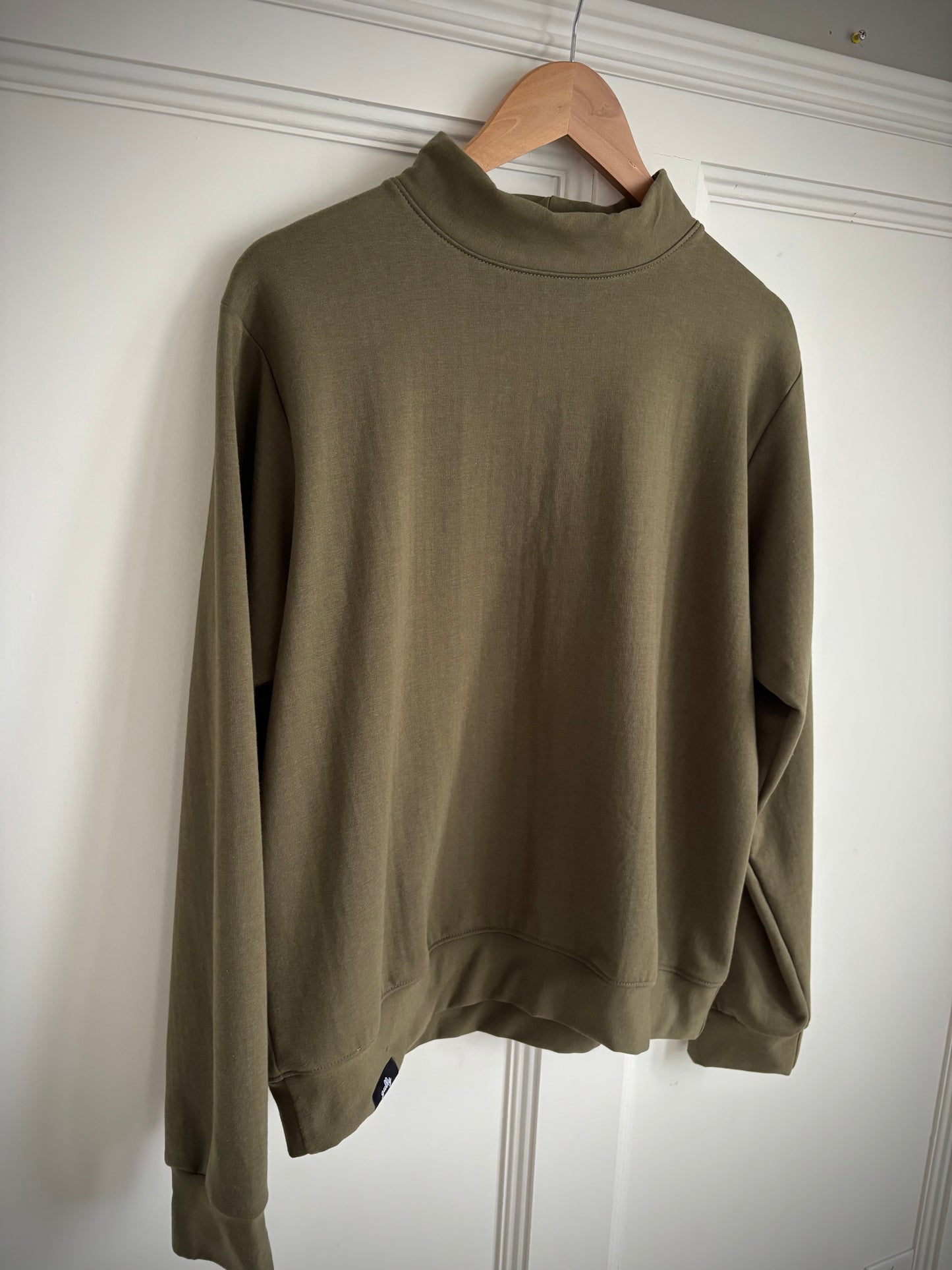 Mock Neck Crew
