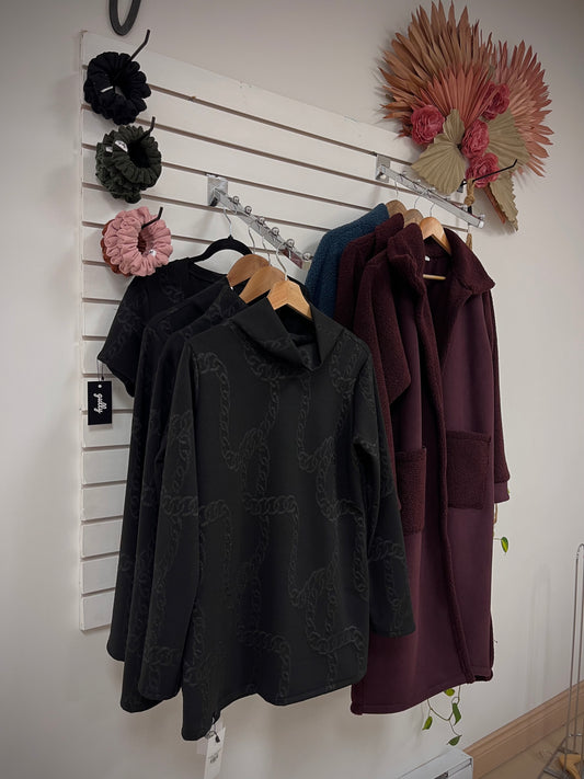 The Blaire | Black Chainlink