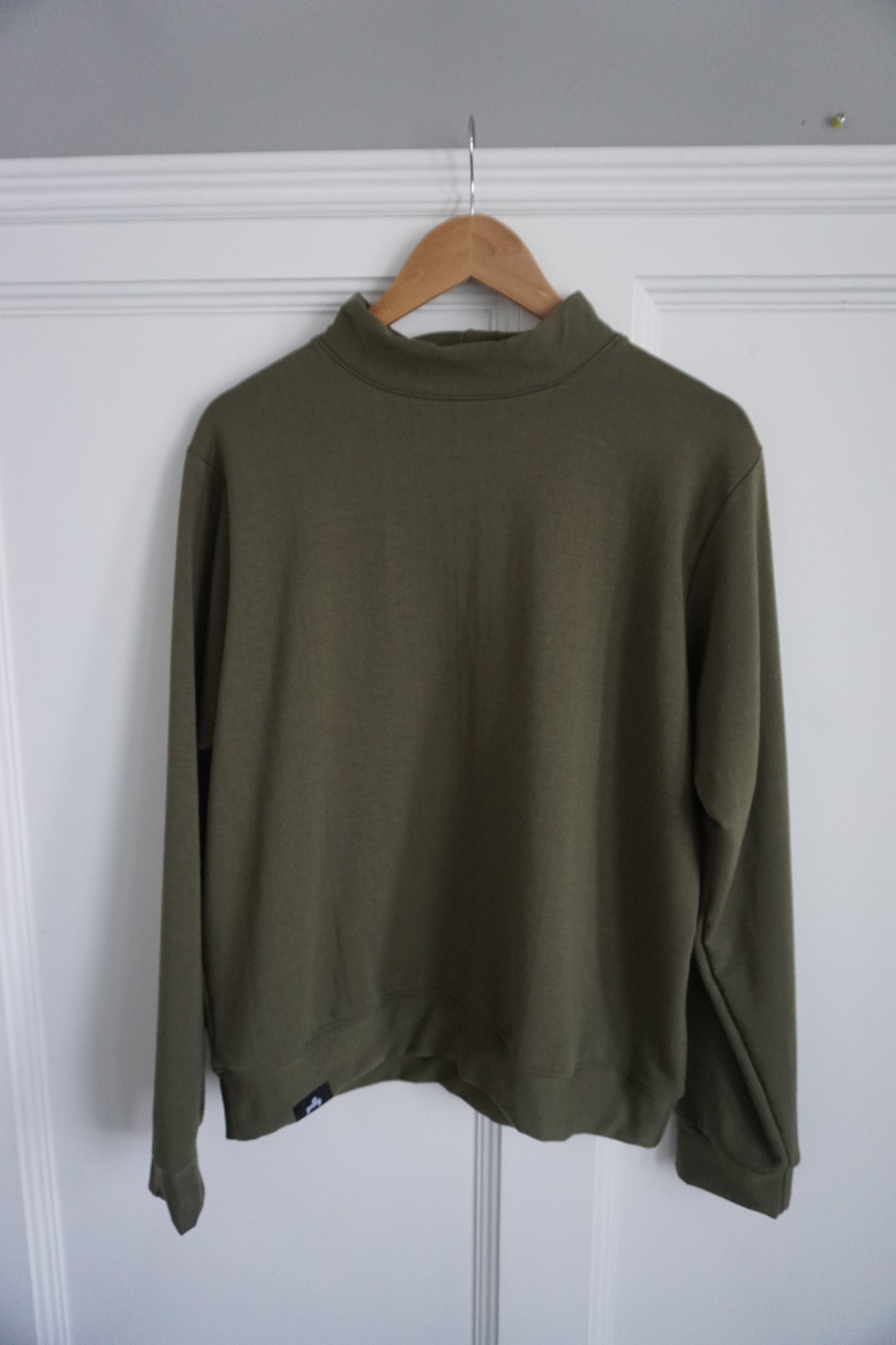 Mock Neck Crew