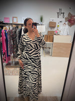 Zebra Full Length Bria Dress