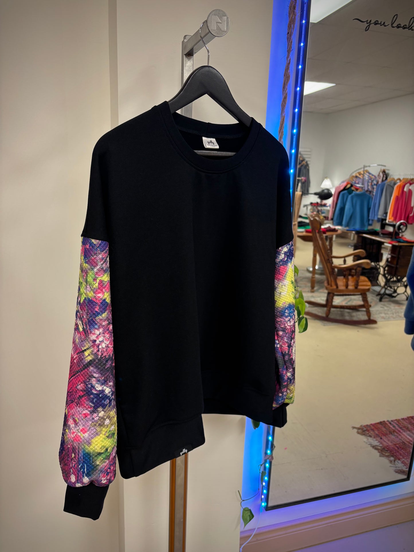 Color Explosion Crew Neck