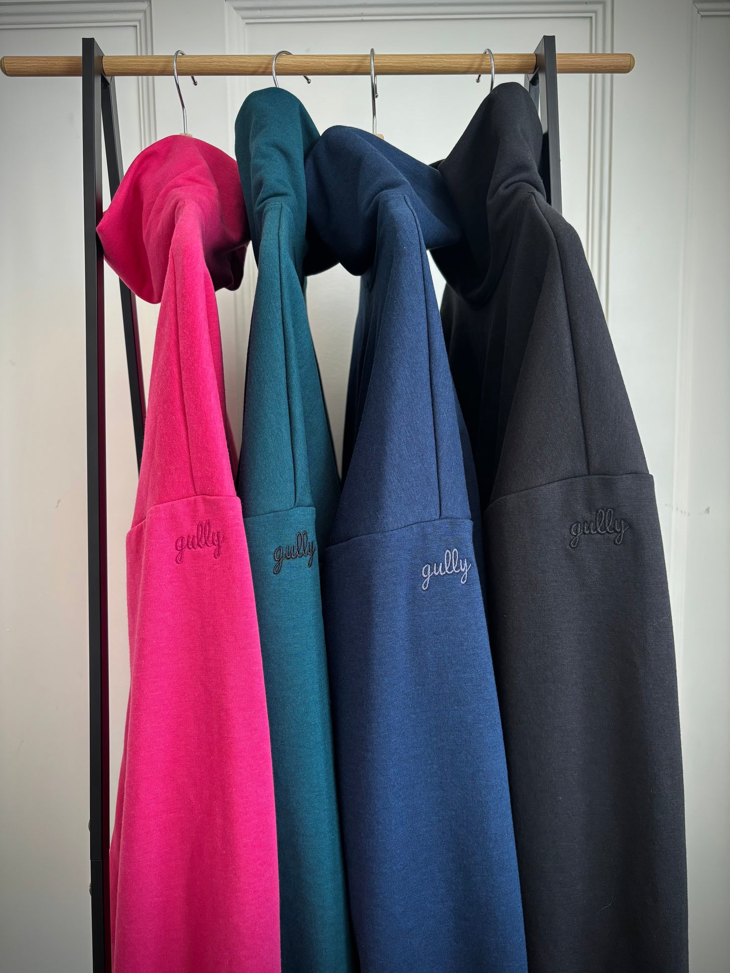 Oversized Mock Neck Crew