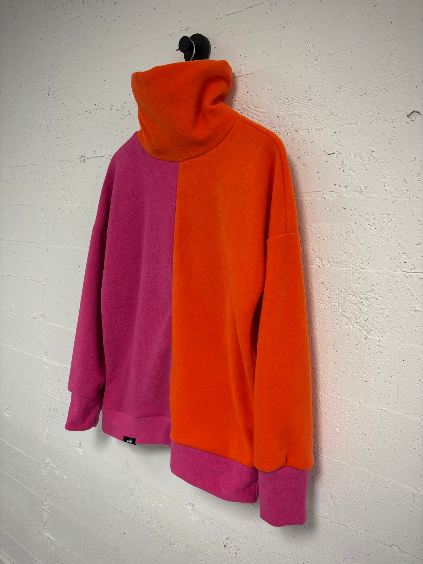 Pink&Orange Fleece Pullover