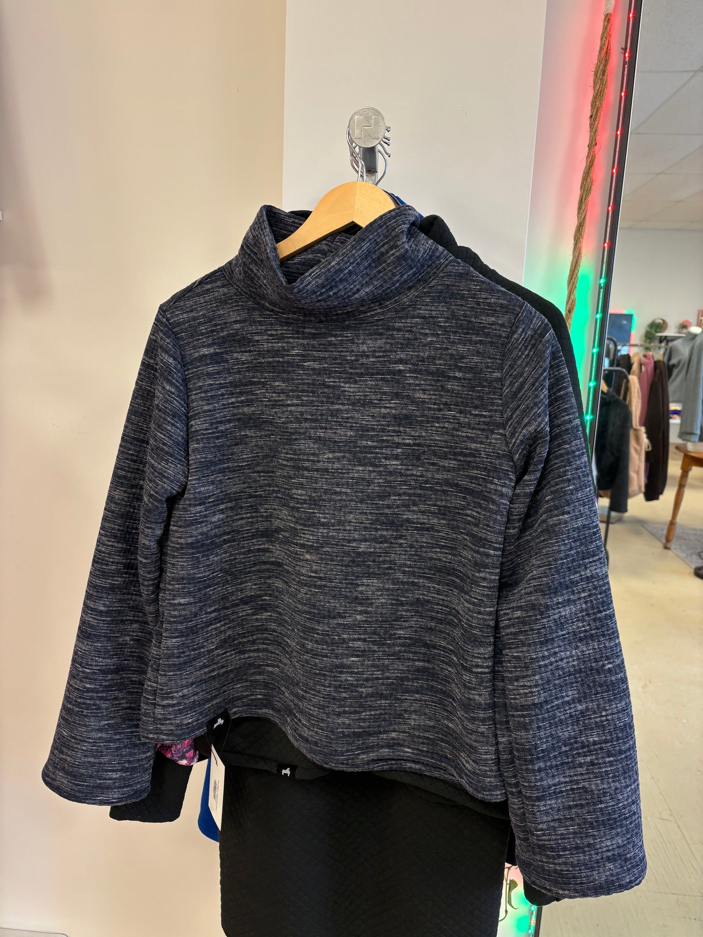 The Blaire | heathered navy