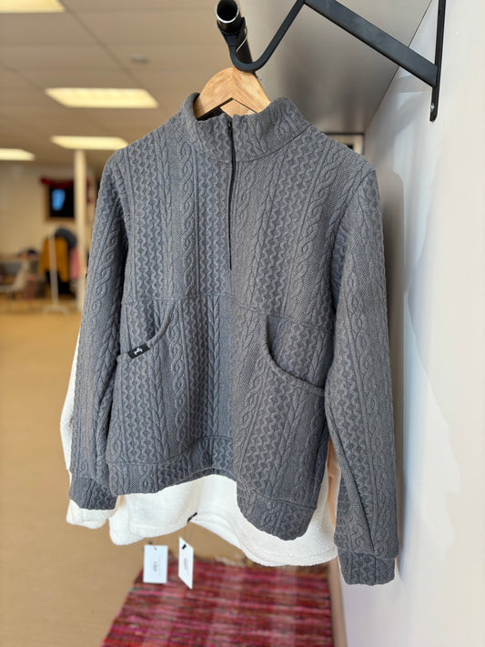 The Bridget 1/4 Zip | Grey