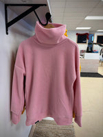 Fleece Pullover | rose petal