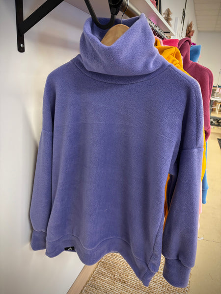 Fleece Pullover | medium purple