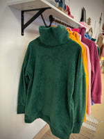 Fleece Pullover | Emerald Green