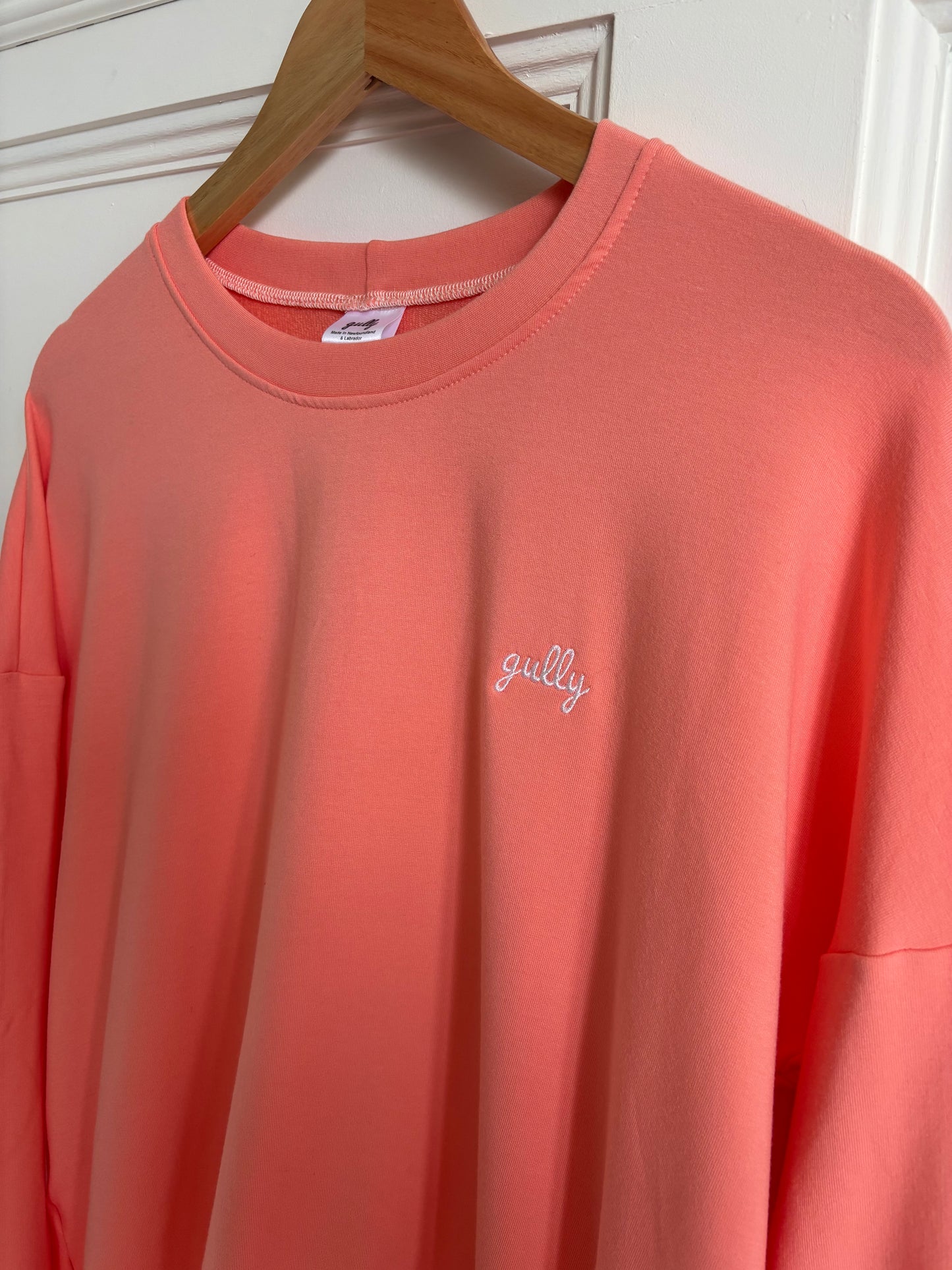 Gully Crew Neck ~ Coral