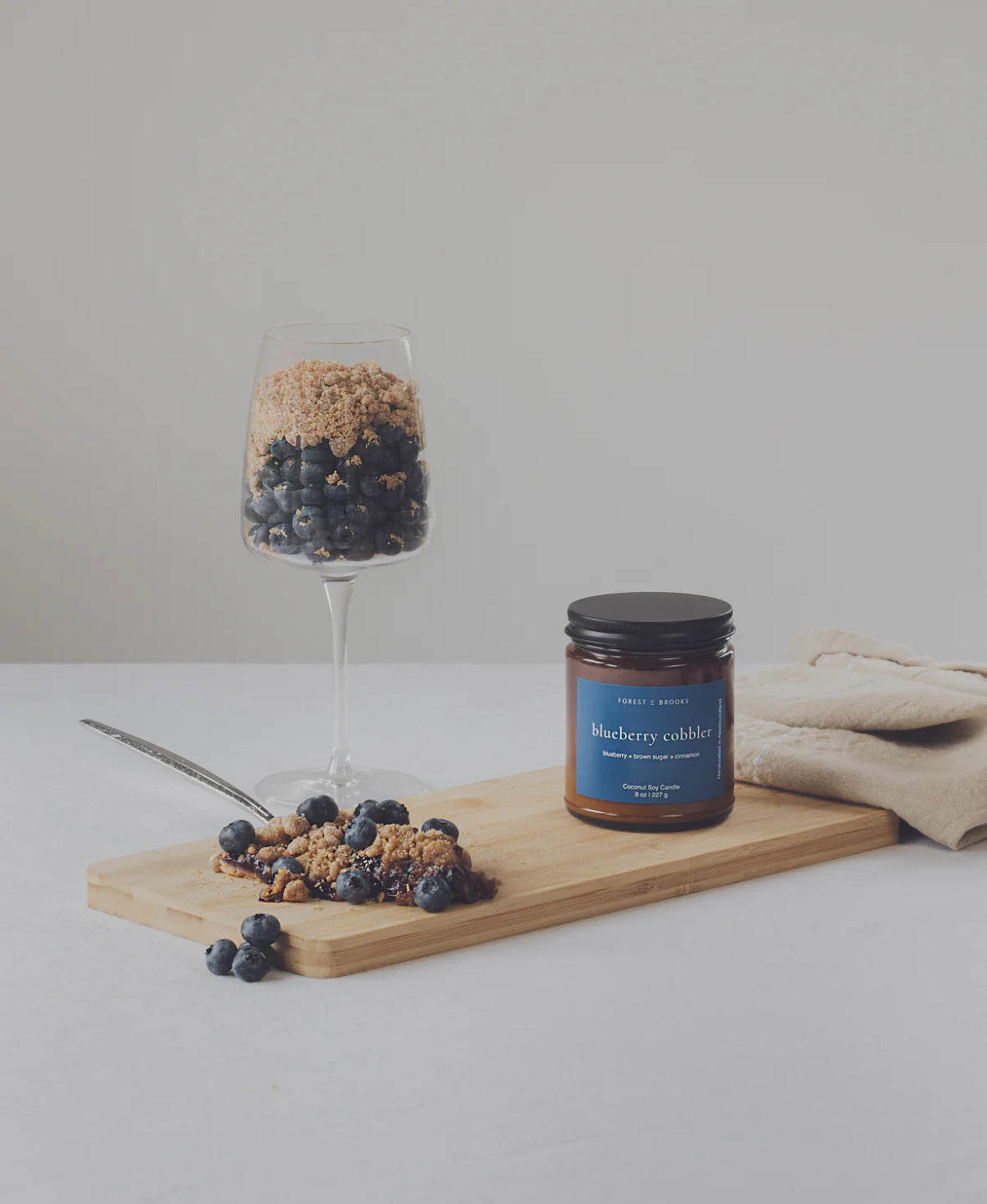 blueberry cobbler | forest & brooks