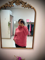 Fleece Pullover ~ Rosy Pink
