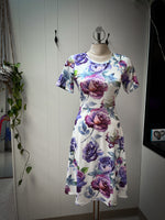 The Catherine ~ Purple Floral
