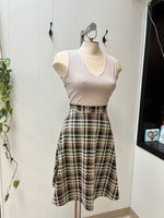 Plaid Circle Skirt