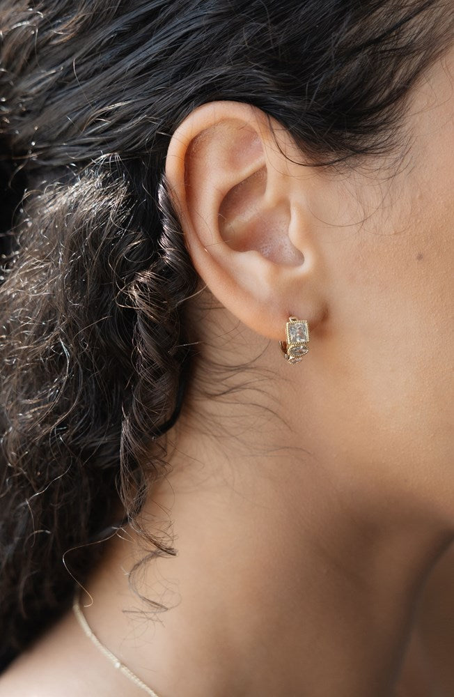 Pollyanna Hoops - grey/clear